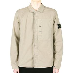 디몬트 스톤 남성 와펜 패치 수피마 코튼 트윌 셔츠 자켓(데저트) K1S15 1200033 S0010 V0