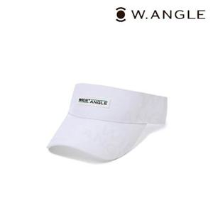 [와이드앵글]   WMU23C02W2   CO 로고 패턴 썬캡 (White)
