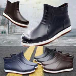 눈올때장화 남자 비올때 장마철 대비 레인 부츠 방수 고무 신발