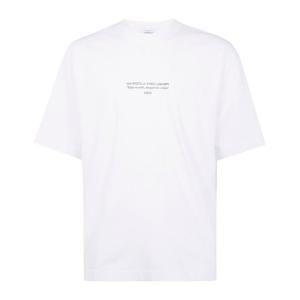 오프화이트 스테이트먼트 스케이트 루즈핏 반팔 티셔츠 OMAA120