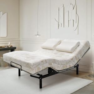 [행사카드할인] 라클라우드 모션베드 EZ모션 + 천연라텍스 매트리스 Q20cm / 전동침대