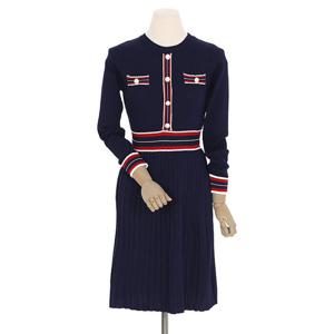 [예쎄][예쎄] 플리츠 골지 니트 원피스 (S4SOP002A)