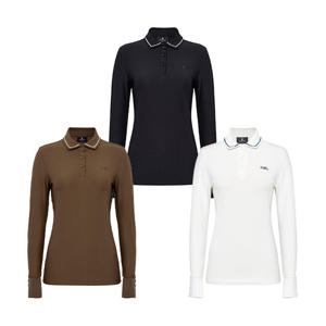 [와이드앵글] 여성 CO 페미닌 폴로 티셔츠 L _WWU25252