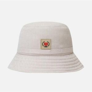 윌슨모자 JQS W241006GHH21-BEG 유니 골프 시어서커 햇