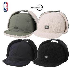 NBA 방한 리버시블 이어플랩 캡 양면 귀달이 군밤모자 N255AP122P
