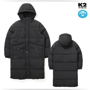 K2 양말증정 행사 남성 겨울용 롱 야상 벤치 다운 KMW24583US