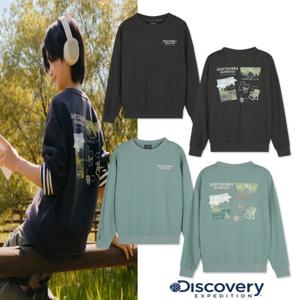 디스커버리키즈DKTR18054키즈 아웃도어 그래픽 맨투맨