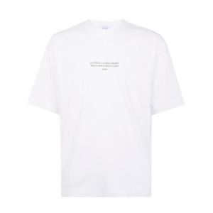 오프화이트 반팔 티셔츠 OMAA120F25JER011 0110 WHITE