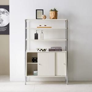 블리스데코 모디 800 3단 모듈 선반 슬라이딩 수납장 SLF051