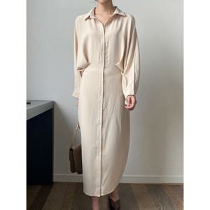 [예쎄][예쎄] 카라 셔츠 원피스  (S5FOP019A)