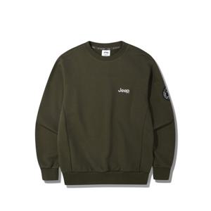 [지프]남여공용 스몰로고 암포켓 맨투맨 (JQ3TSU817)