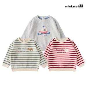 [밍크뮤]RD 루루스트라이프스웨트셔츠 35C1533402 35C15-334-02 35C15-334-03 0