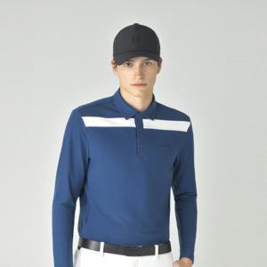 헤지스골프 BEST 남성 어드밴스드 기모 긴팔 카라 티셔츠(HUTS5D712B3)