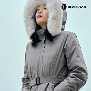 블랙야크 여성 히마 WSP 미드 다운자켓 폭스퍼 벨트패딩 고어텍스 1BYPAWU532