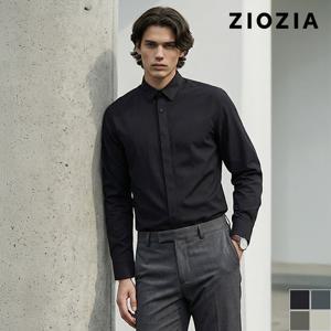 [지오지아] 변형 넥 포멀 캐주얼 셔츠 (AAD4WC1101)