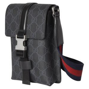 구찌 남성 GG 수프림 수퍼 미니 크로스백(블랙) 816954 FAD8C 1049