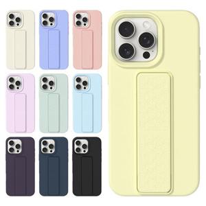 아이폰12 프로 맥스 파스텔 핑거스트랩거치대 소프트 젤리케이스