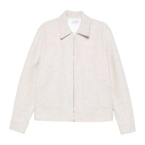 패밀리 퍼스트 캔디 솔리드 컬러 집업 오버셔츠 JBF2502 WHITE