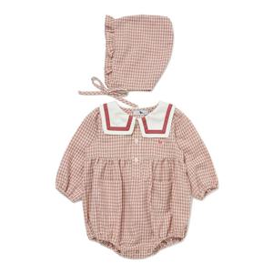 [블루독베이비]PK)빅카라체크바디수트 45A13-604-07