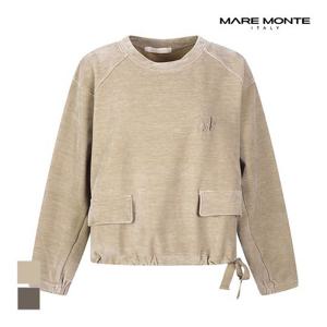 [마레몬떼]MARIO밑단스트링 티셔츠_M23NMTS15S0