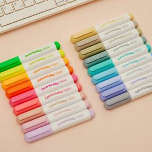 모나미 NEW 칼라풀데이 형광펜 18색 세트 HARMONY