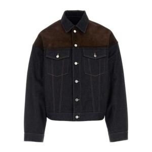 프라다 버튼 프론트 체스트 플랩 포켓 데님 재킷 GEB291SOOO17Y