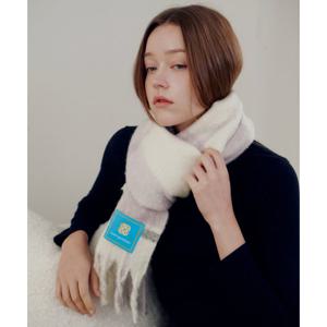 [루이까또즈(스카프)]두툼 모헤어 머플러 헬싱키안 바이올렛 2DHW812VI