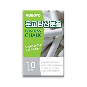 문교 탄산분필 ADC-10 백색 10본입 갑(10개입)