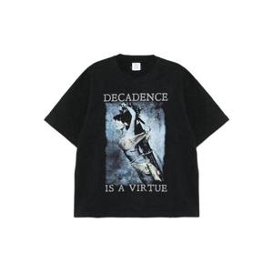 베트멍 탑 UCF76MT951B 62146 WASHED BLACK Black