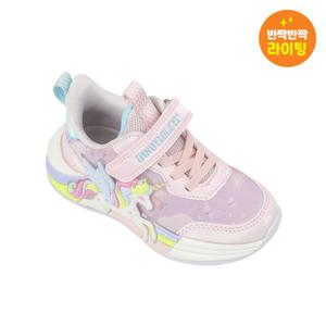 다이노솔즈 유니콘 레인보우핑크 DNKCF3TSRB11PNK