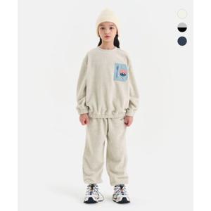 [본사][아웃도어프로덕츠키즈] [세트상품]폴라플리스 포켓 맨투맨 상하세트 (3color)