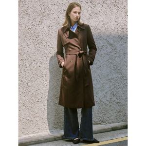 [샤틴]클래식 벨티드 트렌치코트/S253B702