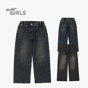 [더데이걸]스탠다드 와이드 기모 데님 TGTJ25W01 [모다아울렛 남