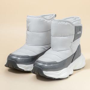 [네파 키즈]네파키즈 아이스버그 방한 패딩부츠 그레이 KLGEC63GRY