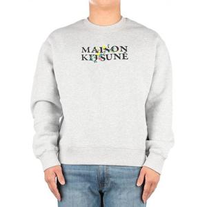 [메종키츠네] (LM00308KM0307 LIGHT GREY MEL) 남성 맨투맨