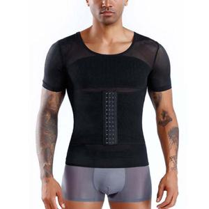 옆구리 보정 코르셋 슬림 남성 데일리 복대 반팔티