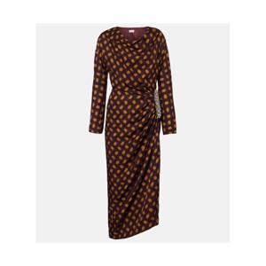 드리스반노튼 Didi 임벨리시드 폴카 도트 미디 드레스 P01092156