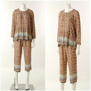 [와코루]프리미엄 여성잠옷 수입레이온 가볍고 부드러운 감촉 파자마 (WPA2505W)