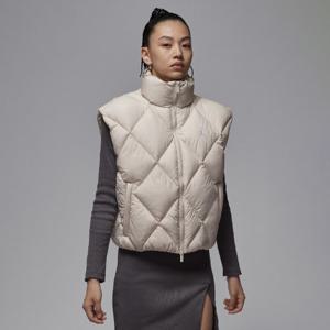 나이키조끼 OQC HV0414-104 조던 브루클린 여성 써마 핏 퀼팅 패딩 베스트