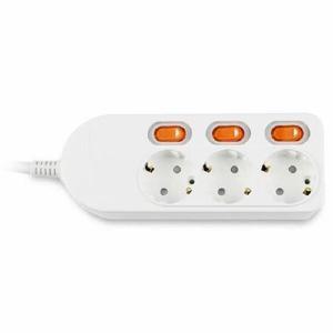 멀티탭(3구1.5M/개별S/W/Office - Factory) 자재