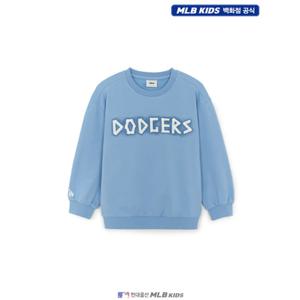 [MLB키즈US] (7AMTB1556-07BLM) 스트릿 베이직 로고 테이프 아트웍 기모 맨투맨 아동맨투맨 키즈맨투맨