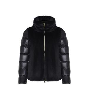 에르노 울트라라이트 나일론  레이디 얼터너티브 퍼 케이프 자켓