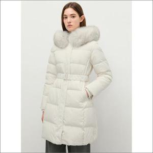 쉬즈미스 세이브존02 폭스퍼 벨티드 덕 패딩 SSDJPP42050