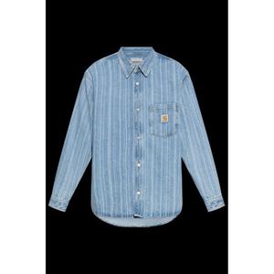 25FW 칼하트 데님 셔츠 Rylan I035567032H12