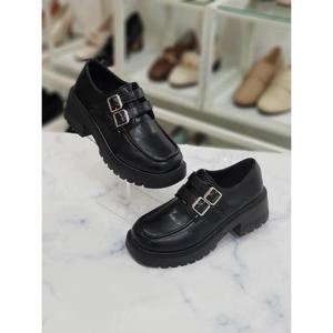 한슈 세이브존07 청키 미들힐 로퍼6cm HS63910op