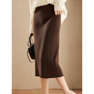 [예쎄](예쎄) 밴딩 골지 니트 스커트(S5WSK002A)