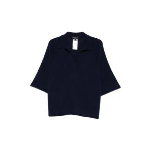 25 FW 엠포리오아르마니 폴로 넥 반소매 탑 EW003197AF20114 TP444948929