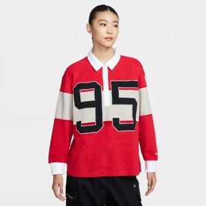 나이키긴팔티 UQJ HV4034-657 스포츠웨어 여성 긴팔 그래픽 폴로 탑