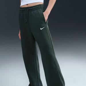 나이키바지 UQJ IH1012-390 스포츠웨어 피닉스 플리스 여성 하이웨이스트 와이드 레그 팬츠