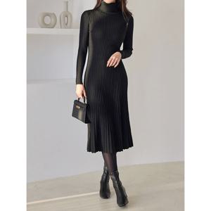 [모리스커밍홈]골지 인어라인 니트 원피스_M2512OP097D